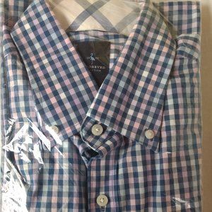 Tailorbyrd Men's plaid dress shirt